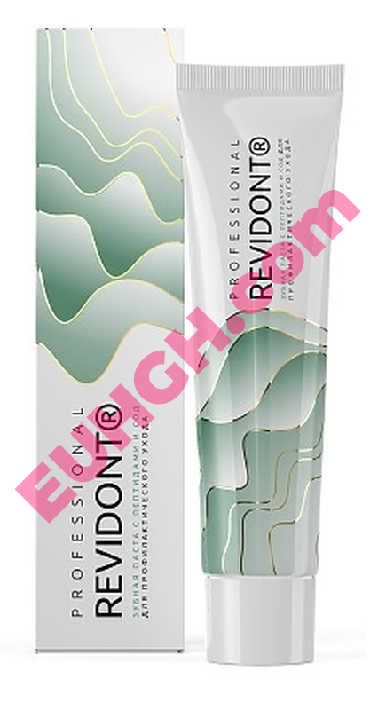 Revidont toothpaste with peptides
