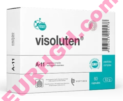 Buy Visoluten 60 capsules (Natural peptides of eye tissues)